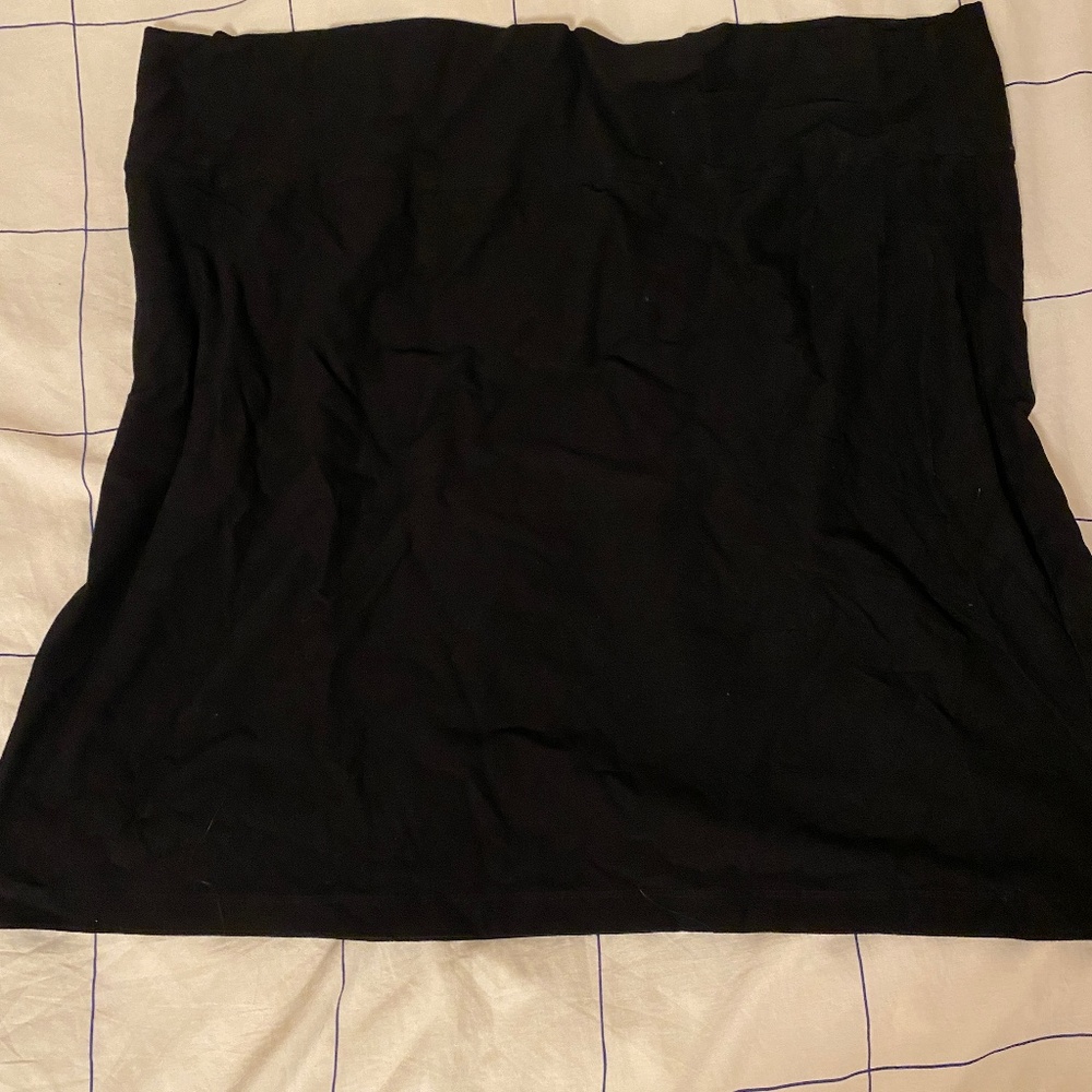 Plus Size 3X Woman's Black Skirt